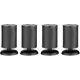 thumbnail image 1 of 4pcs Furniture Legs Thickened Adjable Less Steel Cylindrical Metal Tabgs Sofa Leg, 1 of 4