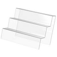 thumbnail image 6 of WEUVEB Stepped Acrylic Retail Display Rack for Office Use 1Set 7.9X7.9X4.7In, 6 of 8