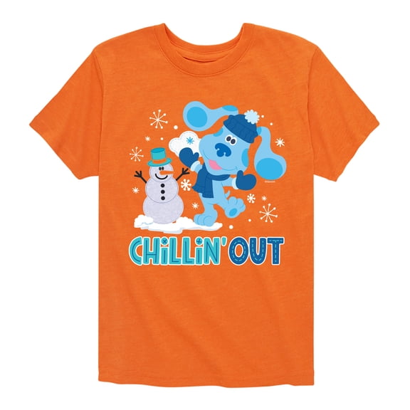 Blue's Clues & You! - Chillin' With My Snowmies - Toddler And Youth Short Sleeve Graphic T-Shirt