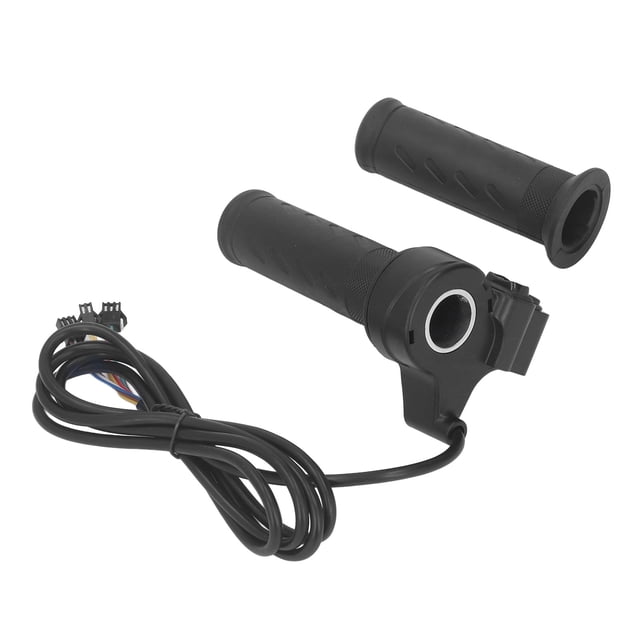Acelerador de agarre giratorio Bling Bling para bicicleta eléctrica 1 par ABS