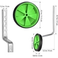 thumbnail image 2 of Roues Stabilisatrices pour Vélo, Roues Stabilisatrices Réglables pour Enfants, Stabilisateurs de Roues de Vélo, 2 of 5