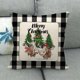 thumbnail image 1 of ShenMo 4pcs Funda de almohada navideña Fundas de cojines de lino y algodón 45x45cm Alce navideño Dibujos animados Decoración de almohada linda para autos Sofás, Decoraciones navideñas LingWen 9024715178626, 1 of 1
