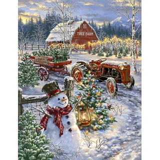 Buffalo Games 1000-Piece Charles Wysocki Small Town Christmas Jigsaw ...