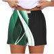thumbnail image 2 of Puntoco Pantalones cortos de algodón para mujer, informales, de primavera y verano, cómodos, con cintura elástica, pantalones cortos con estampado de nueva moda para mujer, 2 of 5