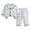 G, variant on KHONTS Kids Cute Printed Pajamas Sets Long Sleeve Button down Tops and Pants, Girls and Boys 2 Piece, Sizes 2-6 Years