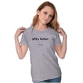 thumbnail image 4 of Funny Okey Dokey Happy Face Joke Womens Fitted Plus Size Graphic Tee Brisco Brands 2X, 4 of 6