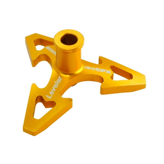 Microheli CNC Aluminum Swashplate Leveler (GOLD) - BLADE 180 CFX/130 S/150 S/FUSION 180/OMP M2