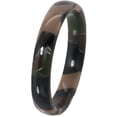 thumbnail image 2 of 4mm Half-Round Camo Swirl Stackable Ring, 2 of 3