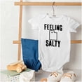 thumbnail image 4 of Feeling Salty Utah Beehive State Romper Boys or Girls Infant Baby Brisco Brands 18M, 4 of 6