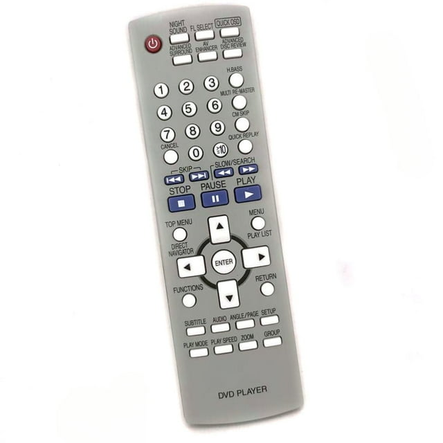 Nouveau Original EUR7631190 pour Télécommande DVD Panasonic Dvs422 Pcs Dvs42 Pcs