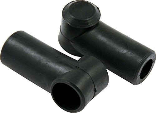 Quickcar Racing Products Boot Battery Disconnect Black Pair