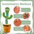 thumbnail image 4 of Cactus Bailando, Niños Bailando Y Repitiendo Juguete Cactus, Baile Con Carga USB, 4 of 5