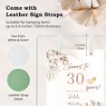 thumbnail image 4 of Soporte para letreros de boda Furosa, ajustable con paquete de diseño, blanco, 4 of 5