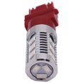 thumbnail image 3 of 2pcs 3157 LED Flashing Strobe Blinking Red Rear Brake Tail Stop Lights Universal, 3 of 5