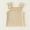 Beige, variant on TAIAOJING Girls Athletic Tank Tops Basic Vest Style Vest Baby Lace Suspender Top Sleeveless Loose Fit 6-12 Months