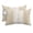 Cream Beige, variant on Chaise Lounge Headrest Pillow 1 Pack, Lavender Purple Wooden Waterproof Chair Pillows with Insert & Adjustable Elastic Strap for Beach Recliner, Farmhouse Brown Vintage Distressed Outdoor Pillow