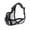 Black, variant on Breathable Mesh Dog Muzzle Adjustable Anti-Biting Safety Muzzle for Training Grooming and Walks(Black-XXS)