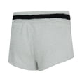 thumbnail image 3 of Women's Concepts Sport  Gray Las Vegas Raiders Whitley Long Sleeve Hoodie Top & Shorts Set, 3 of 3