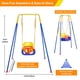 thumbnail image 2 of FUNLIO 3-en-1 Columpios Bebe con 4 Bolsas de Arena, Alta Resistencia Columpio Infantiles en Interior multicolor, 2 of 6