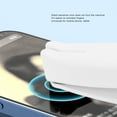 thumbnail image 3 of Page Turner Clicker Camera Shutter, Portable Rechargeable  Remote Page Turner  for Electronic Book for IOS White,Roseate, 3 of 7