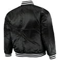 thumbnail image 5 of Men's Scarlet/Black Nebraska Huskers Big & Tall Reversible Satin Full-Zip Jacket, 5 of 6