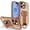 Khaki, variant on Designed for iPhone 15 Pro Max Magnetic Case with [Invisible Stand and Secure Grip] [Military Drop Protection] Compatible with Mag-Safe Shockproof Slim Matte Cover for iPhone 15 Pro Max, Black