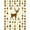 Brown, Pattern 1, variant on Design&I 6'x9' Washable Area Rug Forest Print Border Antler Tracks Motif Woodland Antlers Hunting Flowing Dynamic for Queen Size Bedroom, Under Bed, Sleek Flatweave Pet Friendly