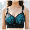 thumbnail image 5 of Levmjia Womens Bras Without Underwire Comfortable Supportive Plus Size for Middle Aged Elderly Nylon Wireless Sleep Multi Colors, 5 of 5