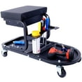 thumbnail image 6 of Heavy Duty Garden Carts, Ultimate Rolling Detailing & Utility Cart, for Cars, Trucks, SUVs, RVs, Home, Garden, Garage & More, Black, Black Folding Garden Carts,Steel Garden Utility Carts, 6 of 16