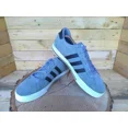 thumbnail image 3 of Adi-das Lace-Up Suede Nubuck Gray Low Skateboard Shoes Mens 10 Black Stripe CLEAN, 3 of 6