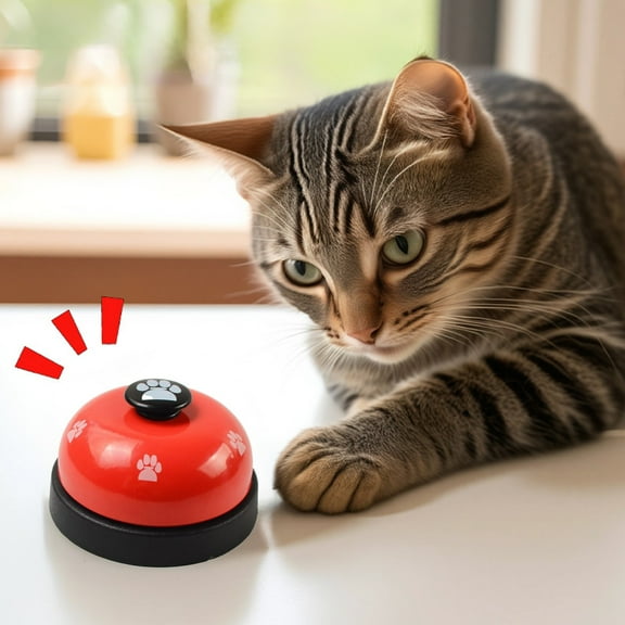 Dog Training Bell, Dog Puppy Pet Potty Training Bells, Dog Cat Door Bell Tell Bell, Dog AgilityTraining Equipment Interactive Toys