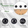 thumbnail image 3 of 60Pcs 8mm Natural Tourmaline Gemstone Round Beads Black Tourmaline Gemstone Beads Tourmaline Energy Stone, 3 of 5