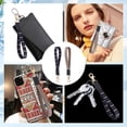 thumbnail image 5 of 2 Pcs Wristlet Lanyard Mixed Color Nylon Hand Wrist Keychain Wristlet Strap with Alloy Lobster Clasps Clips, 5 of 5