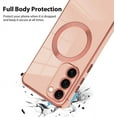 thumbnail image 3 of for Samsung Galaxy S23 Plus 5G Case [Support Magsafe] Magnetic Plating Luxury Elegant Case Camera Protector Soft Shockproof Protective Corner Back Cover Galaxy S23 Plus Case for Women -Pink, 3 of 11