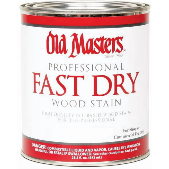 1 gal Old Masters 61701 Pecan Fast Dry Stain Interior Oil-Based Wood Stain