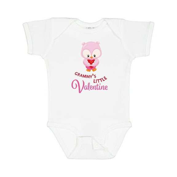 Inktastic Grammy's Little Valentine Boys or Girls Baby Bodysuit