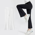 thumbnail image 2 of Otqutp Kids Autumn Joggers Children's Pulled Pants Spring/summer Thin Girl Pants Show High Yoga Pants Korean Version Of Bottom Flared Pants, 2 of 3