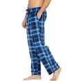 thumbnail image 4 of Intimo Mens Microfleece Plaid Lounge Pant, 4 of 5