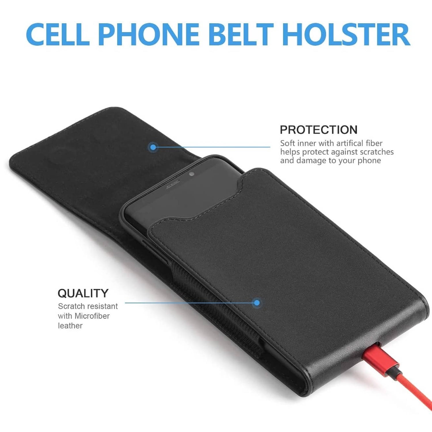 Vertical 6.9" Phone Pouch Case