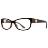 Gucci GG 3790 LWF Dark Havana Gold Women's Rectangular Eyeglasses 52mm