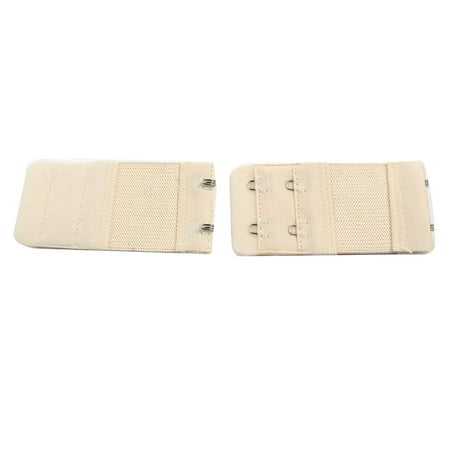 Allegra K Women s Bra Strap Extension 2 Hooks 2 Row Underwear Hook