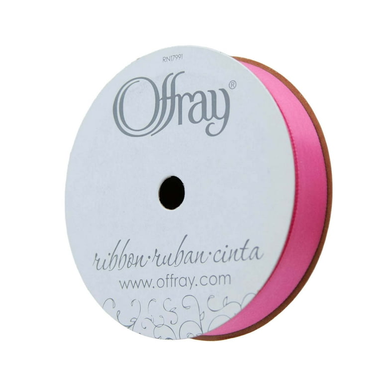 Offray Single Face Satin Ribbon 5/8