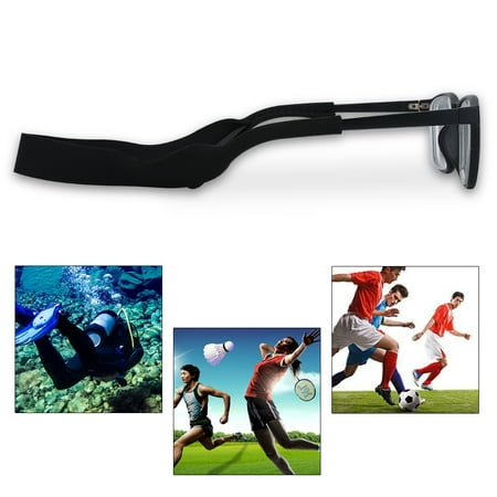 WALFRONT Glasses Strap, Glasses Cord,5pcs Sports Glasses Elastic Neck Strap Retainer Cord Chain Holder Lanyard for