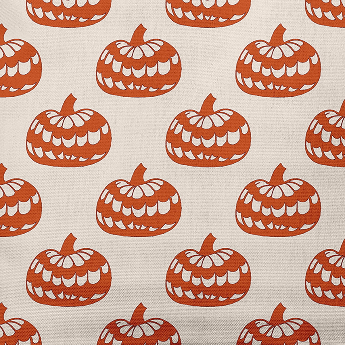 Simply Daisy 20" x 20" Patterned Pumpkins Indoor/Outdoor Polyester Throw Pillow, Sienna
