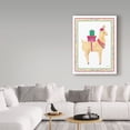 thumbnail image 3 of Trademark Fine Art 'La La Llama I' Canvas Art by Jenaya Jackson, 3 of 3