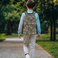 thumbnail image 3 of Bulopur Rustic Outdoor Kid School Bag Water Resistant Lightweight Kids Book Bag for Girls Boys Gift for Back to School, 3 of 8
