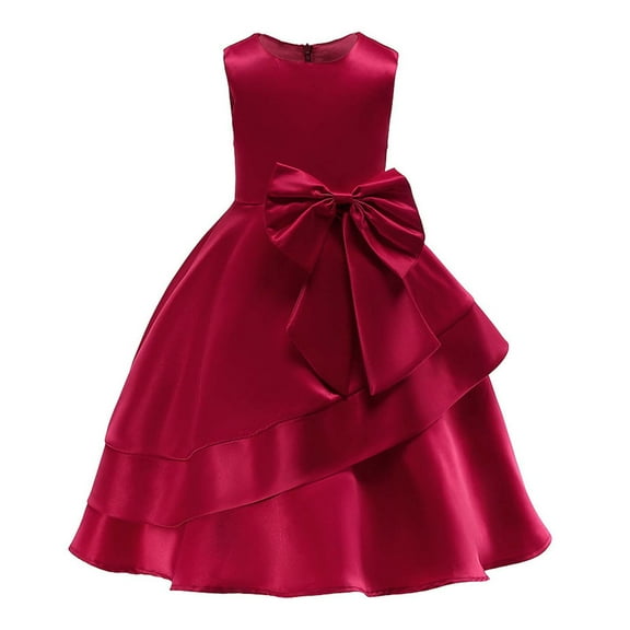 Formal Dresses for Girls Sleeveless Toddler Ball Gown Toddler Tulle Dress Toddler Tea Party Dress for Girls 4-5 Years