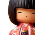 thumbnail image 4 of Kimono Kokeshi Muñeca Niñas Novedad Kimono Damas Miniatura asiática de marioneta para centro de Dormitorio Escritorio Rosa Yotijar Muñecas Kimono Japonesas, 4 of 5