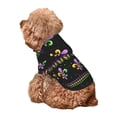 thumbnail image 2 of Yiaed Mardi Gras Fleur de Lis Print Dog Hoodie Security Pet Dog Costume Pets Dog Hoodie Sweatshirt with Pocket for Small Dogs-X-Large, 2 of 5