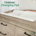 thumbnail image 3 of Dream On Me Compressed Contour Changing Pad – Hypoallergenic Foam, Waterproof Removable Vinyl Cover, GREENGUARD Gold Certified, Soft & Supportive, White Color, 3 of 12